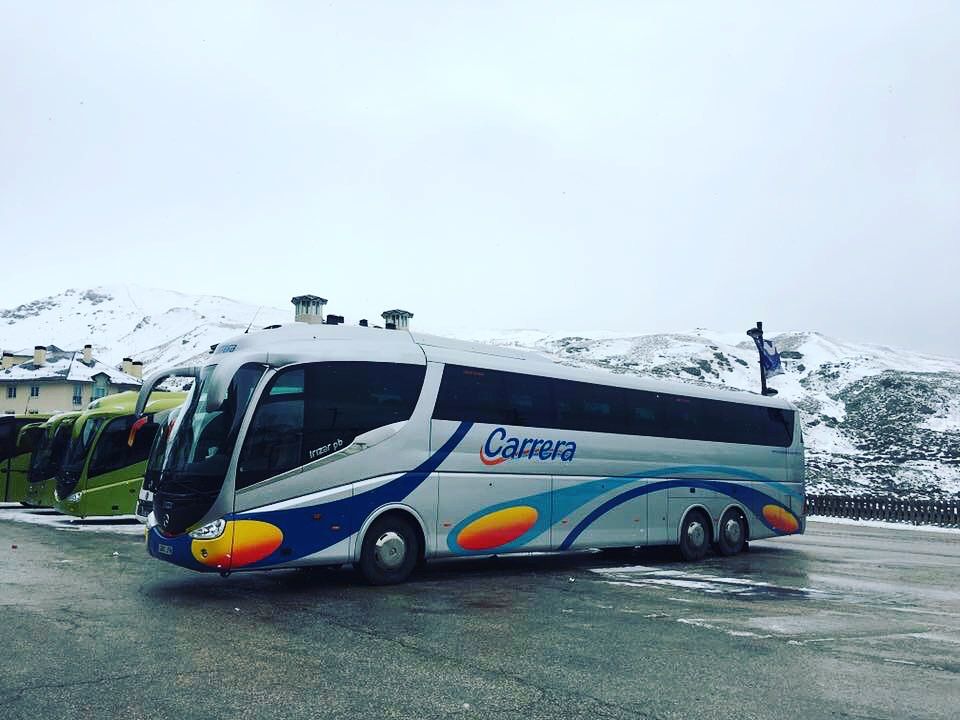 Автобусы в Сьерра Неваде