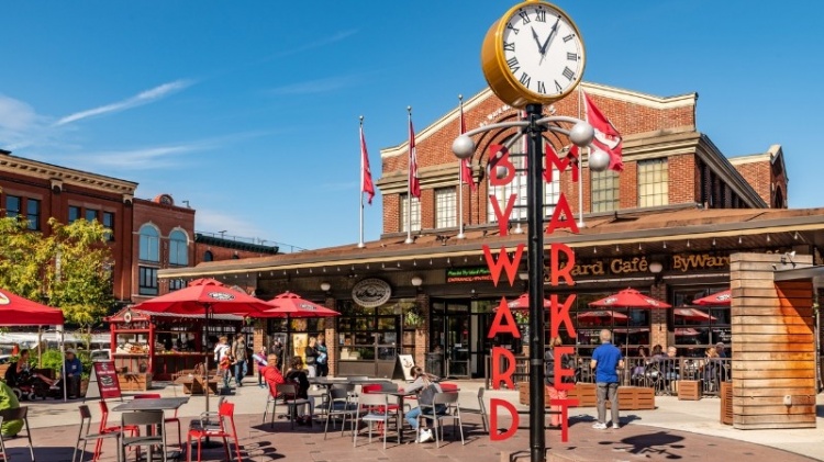 Byward Market в Оттаве, Канада