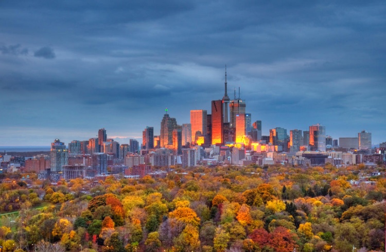 Осень в Торонто