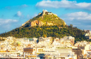 Гора Ликавит в Афинах