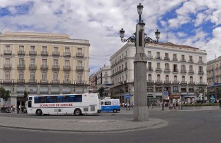 Площадь Пуэрта дель Соль в Мадриде