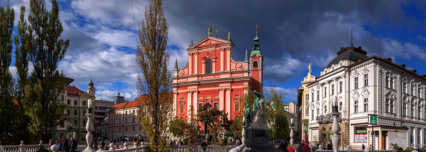 Францисканская церковь в Любляне