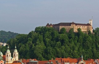 Люблянский замок в Словении