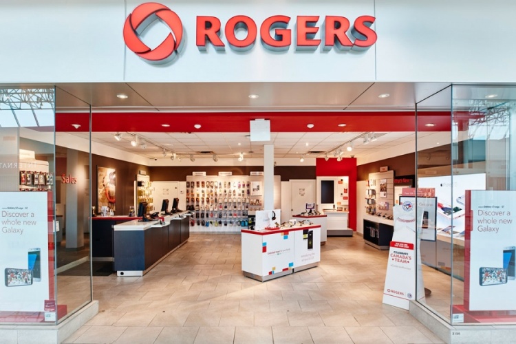 Точки продажи сим-карт оператора Rogers в Канаде