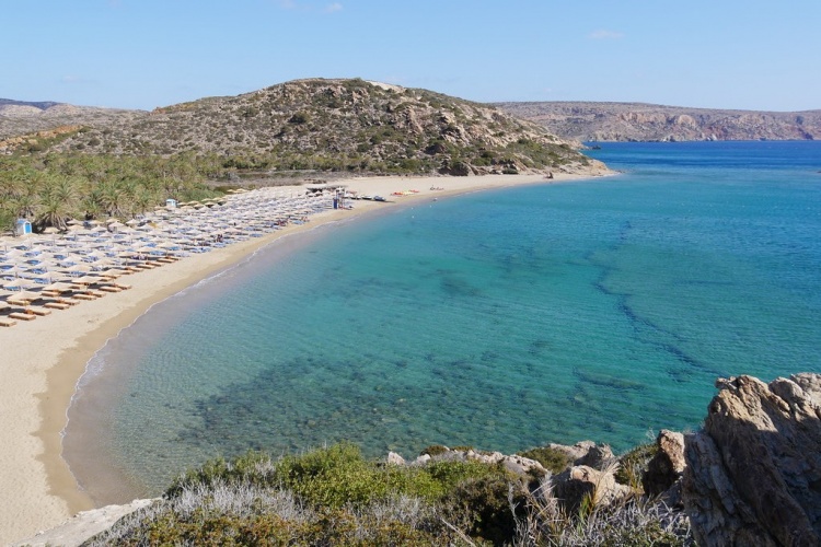 Пляж Вай, Крит