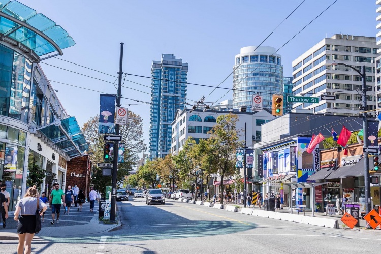 Robson Street Ванкувер