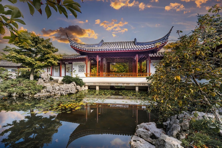 Китайский сад доктора Сунь Ятсена в Ванкувере