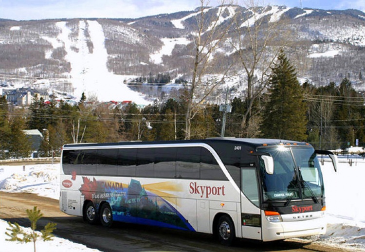 Автобус Skyport до Мон Тремблана