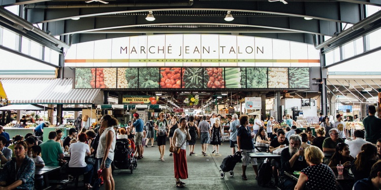 Рынок Jean Talon Market в Монреале