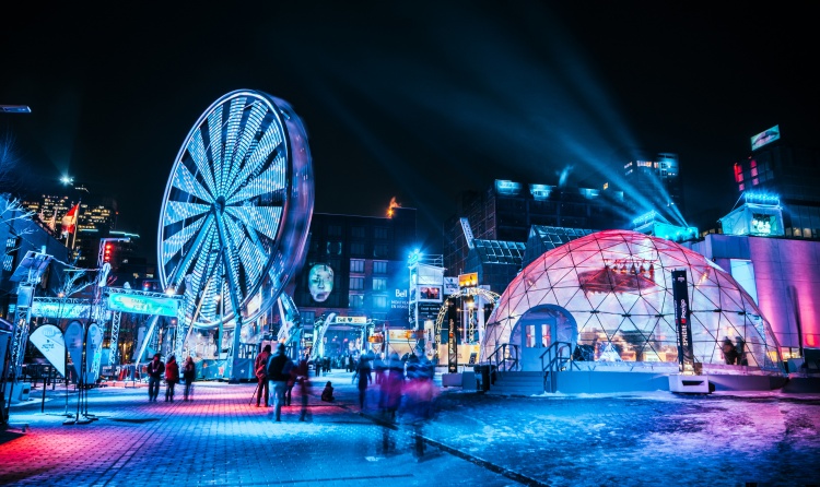 Фестиваль Montreal en Lumiere в Монреале