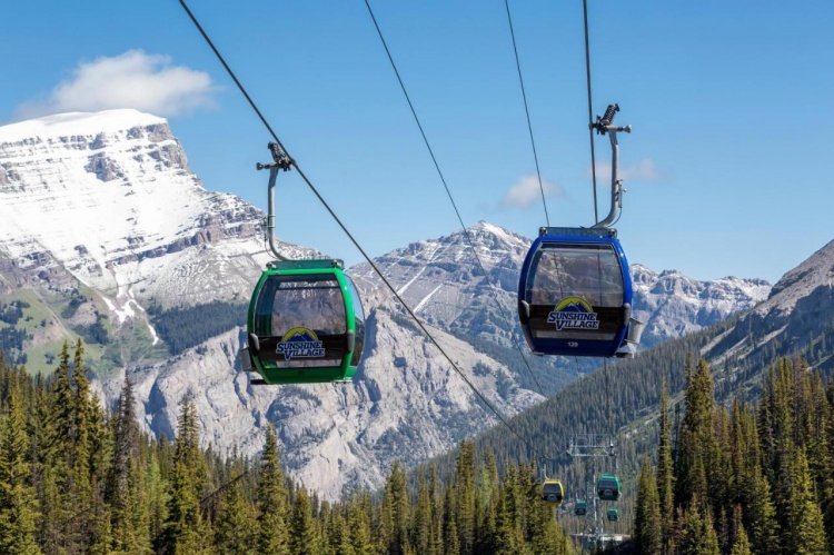 Гондольный подъемник Banff Sunshine Village