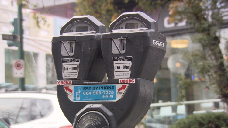 Оплата парковки в Ванкувере
