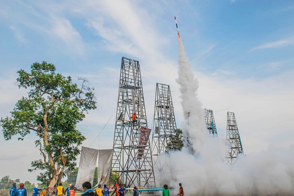 Фестиваль ракет в Таиланде