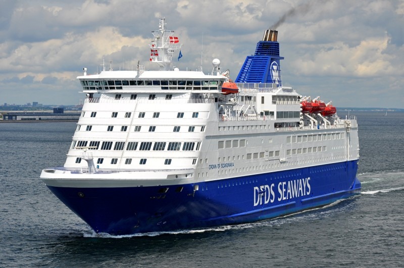 Паром Crown Seaways в Дании