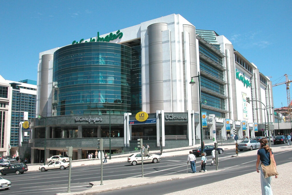 El Corte Ingles магазины Лиссабона