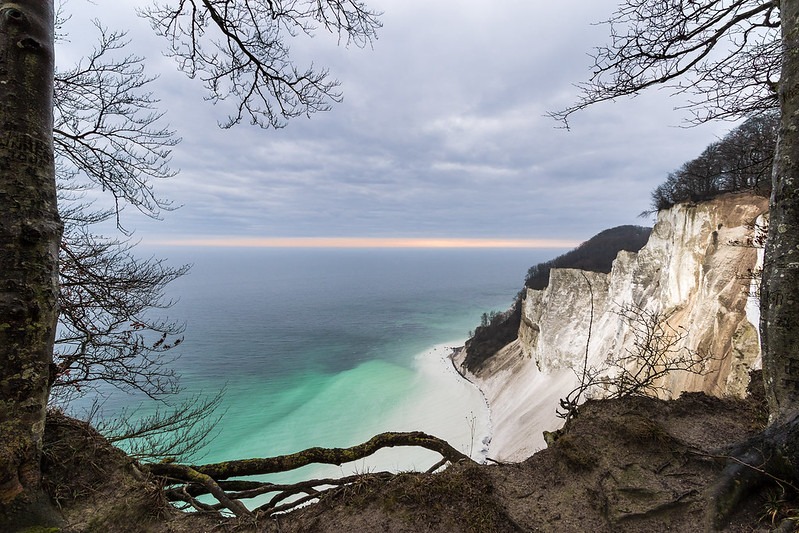 Скалы Мён Клинт и Геоцентр / Møns Klint, GeoCenter Меловые скалы в Дании