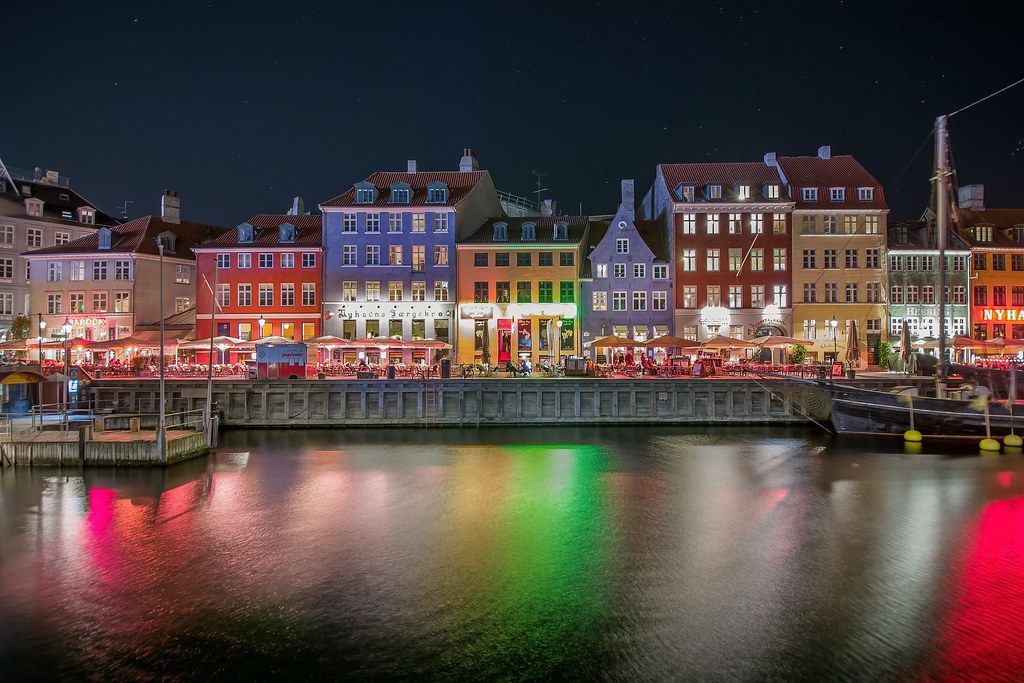 Нюхавн / Nyhavn Набережная Нюхавн