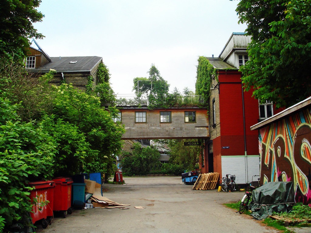 Квартал Копенгагена Christiania