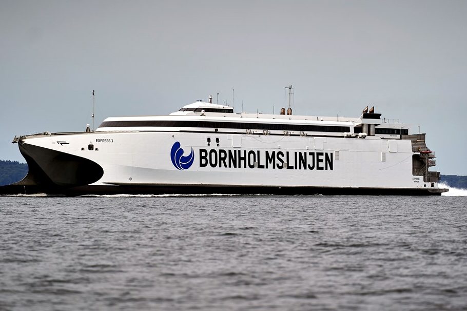 Морской транспорт Дании - паром в Борнхольм