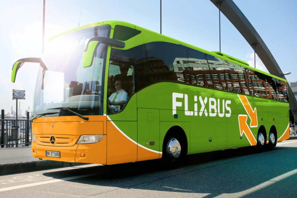 Дания транспорт - автобусы Flixbus