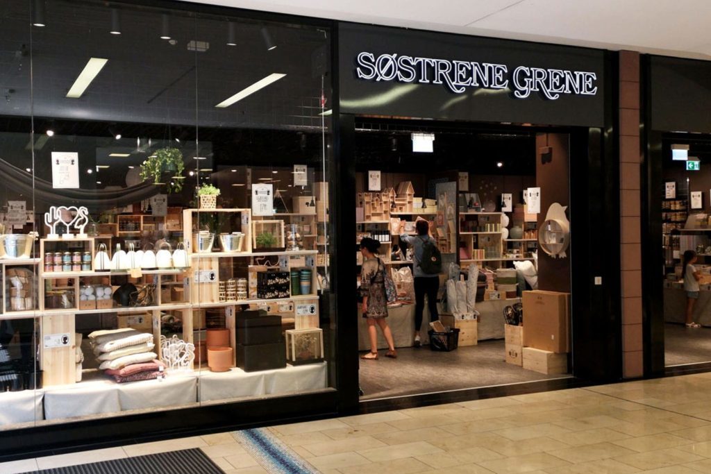 Магазин Søstrene Grene Копенгаген