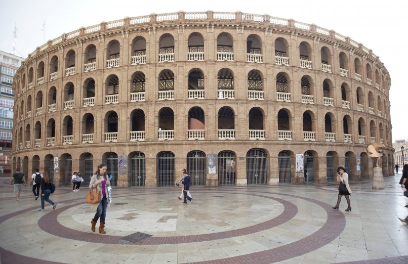 Коррида в Валенсии Plaza de Toros Испания