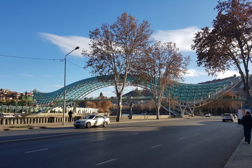 Мост Мира Тбилиси