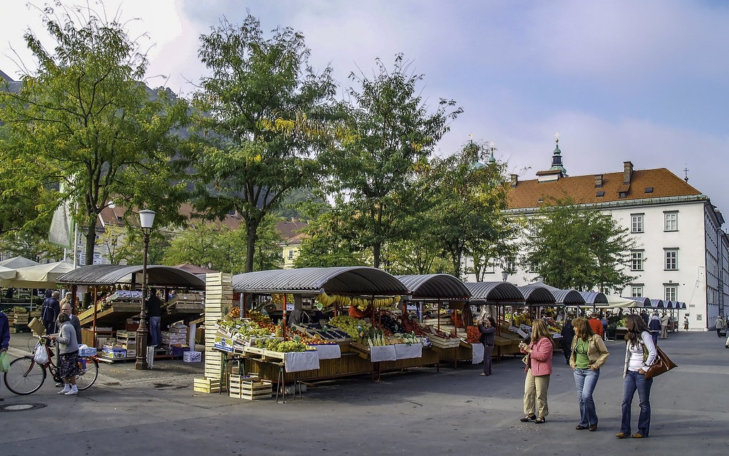 Центральный рынок Любляны Словения