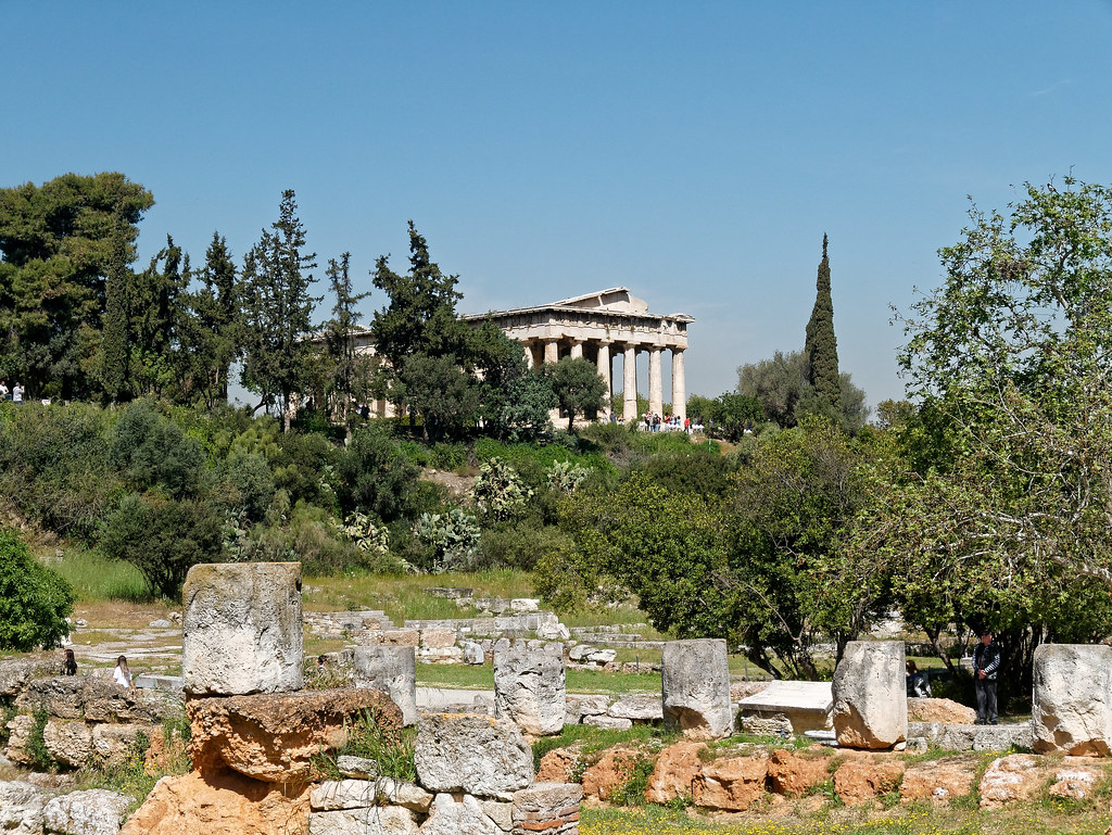 Афинская агора, фото