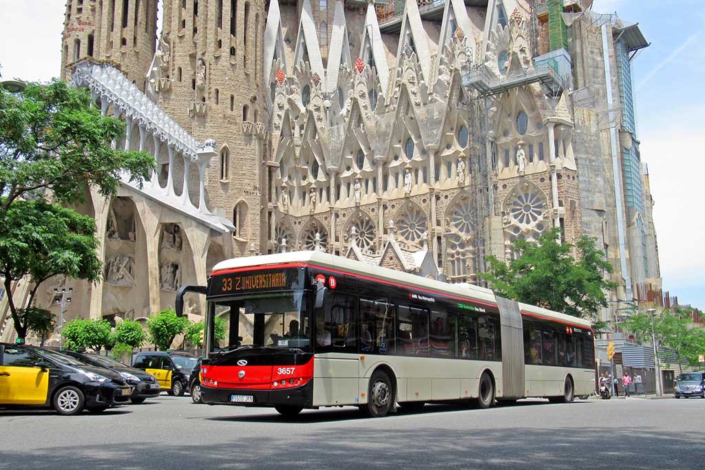 Транспорт в Барселоне — городской автобус