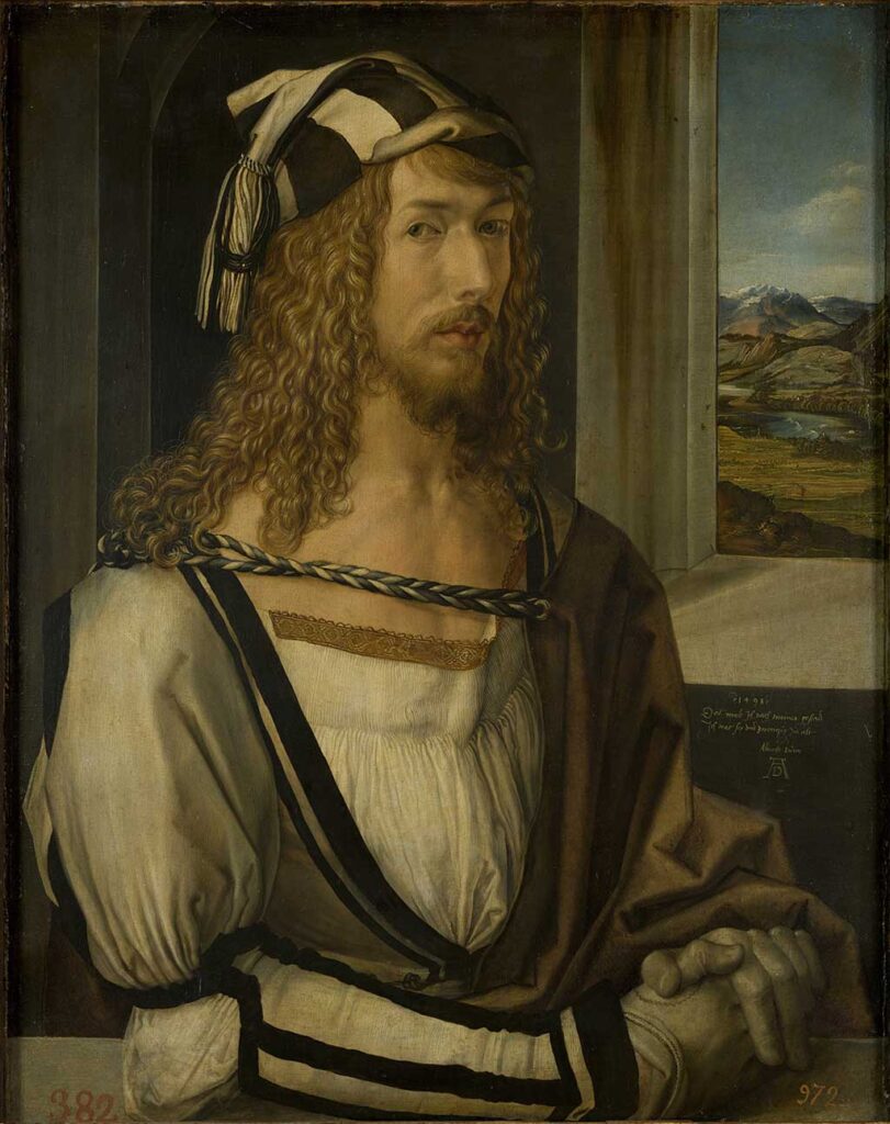 Музей Прадо в Мадриде / Museo del Prado Картина Альбрехта Дюрера в музее Прадо, Мадрид