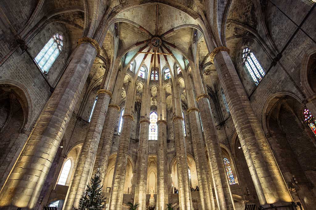 Церковь Санта Мария дель Мар, Барселона / Santa Maria del Mar Базилика Санта Мария дель Мар, Барселона
