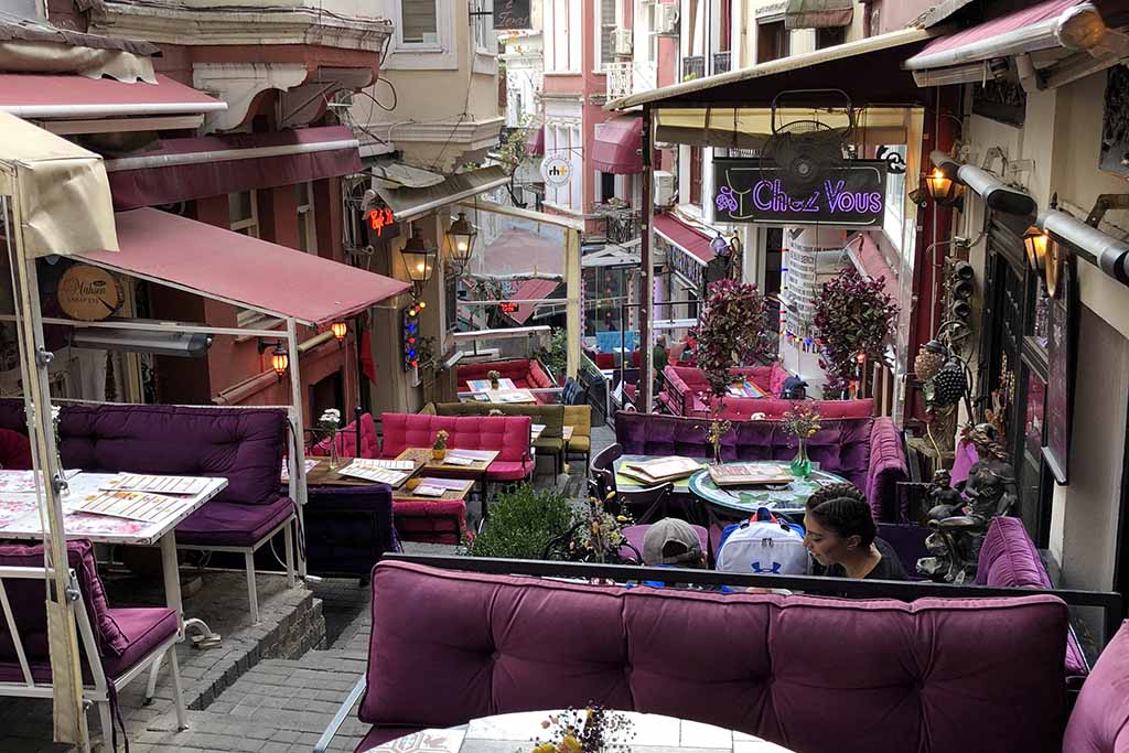 Кафе в Стамбуле