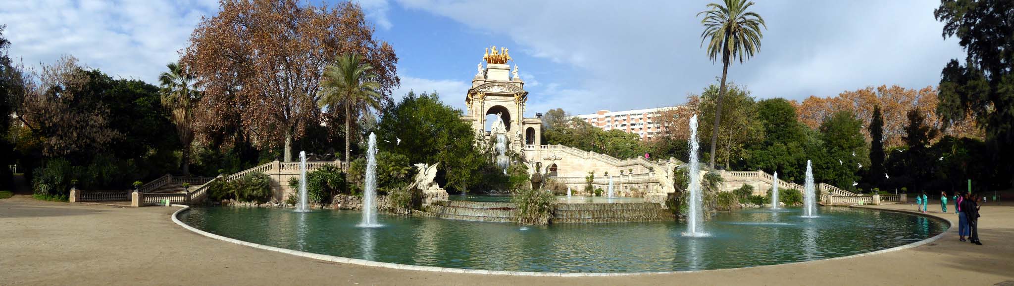 Парк de la Ciutadella в Барселоне