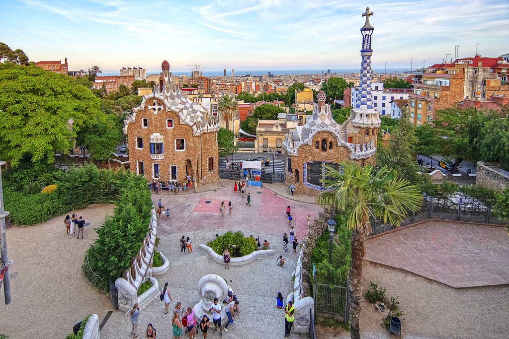 Парк Гуэль Антонио Гауди в Барселоне / Park Guell Парк Гуэля, билеты