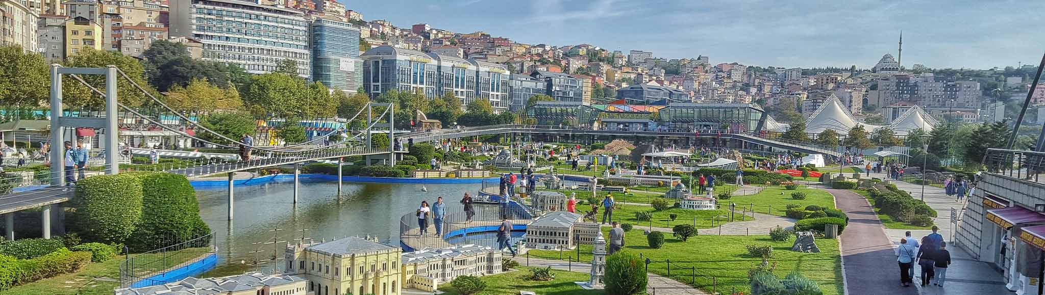 Парк миниатюр в Стамбуле, Турция