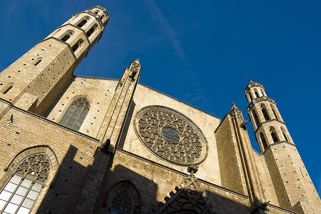 Церковь Санта Мария дель Мар, Барселона / Santa Maria del Mar Базилика Санта Мария дель Мар, фото